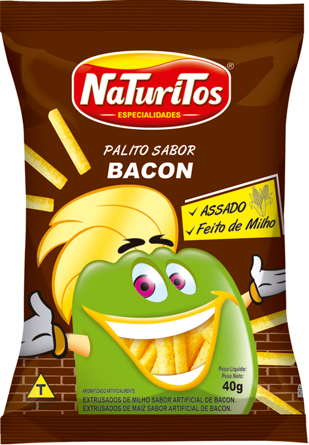 Salgadinho Sabor Bacon 40g