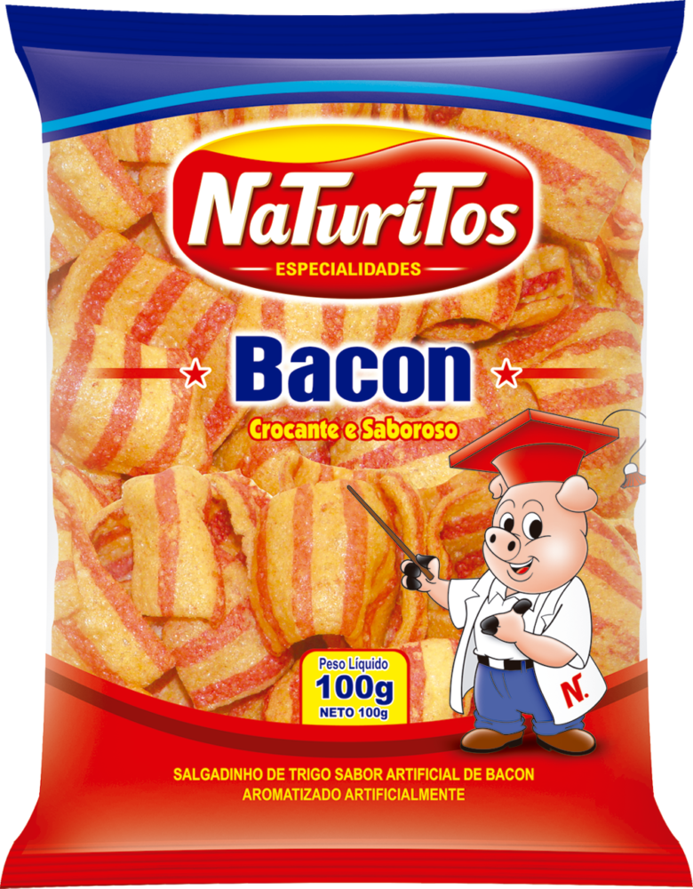 Salgadinho de Trigo Sabor Bacon 100g